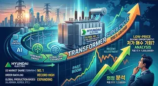 변압기 슈퍼사이클의 정점, HD현대일렉트릭은 지금이 저가 매수 기회일까?
