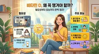 비타민 D, 왜 필요할까? 역할·섭취기준·겨울철 채우는 법과 과다 섭취 주의점